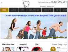 Tablet Screenshot of mydentalpass.com